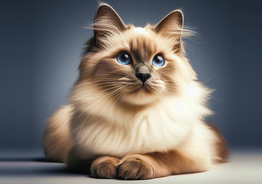 The Elegant Birman Cat