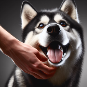 petting spot for husky