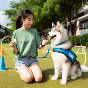 husky training time